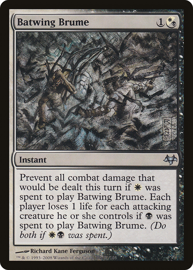 Batwing Brume (EVE-081) - Eventide - Premium MTG Single from Wizards of the Coast - Just $11.46! Shop now at Game Crave Tournament Store