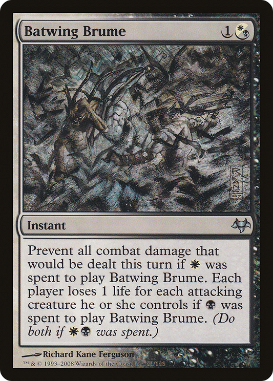 Batwing Brume (EVE-081) - Eventide Foil - Premium MTG Single from Wizards of the Coast - Just $17.78! Shop now at Game Crave Tournament Store
