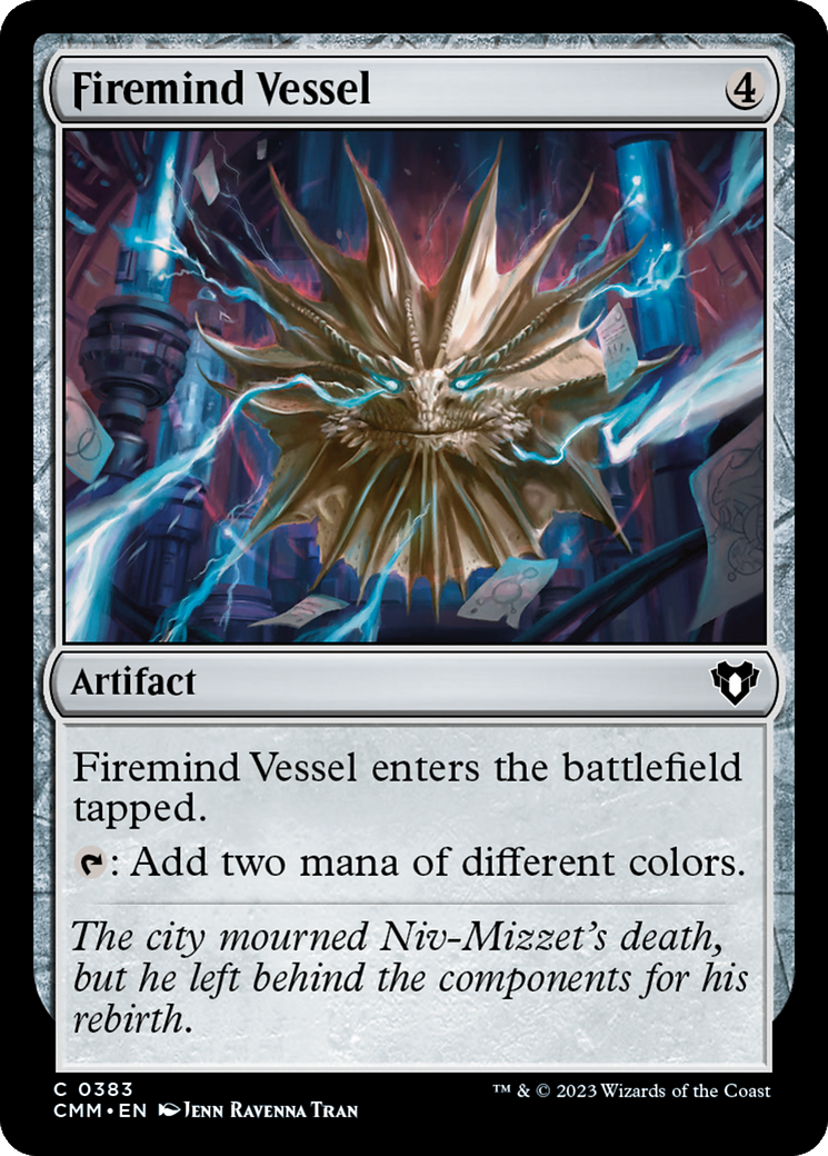 Firemind Vessel (CMM-383) - Commander Masters - Premium MTG Single from Wizards of the Coast - Just $0.08! Shop now at Game Crave Tournament Store