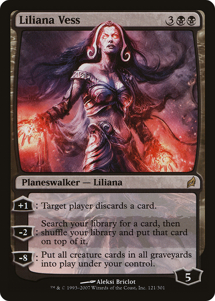 Liliana Vess (LRW-121) - Lorwyn - Premium MTG Single from Wizards of the Coast - Just $2.78! Shop now at Game Crave Tournament Store