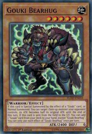 Gouki Bearhug (FLOD-EN010) - Flames of Destruction Unlimited - Premium Yugioh Single from Konami - Just $0.25! Shop now at Game Crave Tournament Store