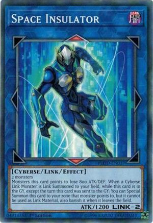 Space Insulator (FLOD-EN037) - Flames of Destruction 1st Edition - Premium Yugioh Single from Konami - Just $0.25! Shop now at Game Crave Tournament Store