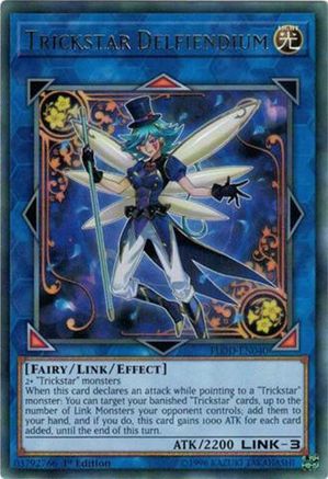 Trickstar Delfiendium (FLOD-EN040) - Flames of Destruction 1st Edition - Premium Yugioh Single from Konami - Just $0.25! Shop now at Game Crave Tournament Store