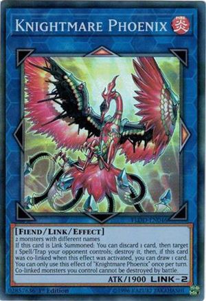 Knightmare Phoenix (FLOD-EN046) - Flames of Destruction 1st Edition - Premium Yugioh Single from Konami - Just $0.35! Shop now at Game Crave Tournament Store