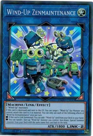 Wind-Up Zenmaintenance (FLOD-EN049) - Flames of Destruction 1st Edition - Premium Yugioh Single from Konami - Just $0.25! Shop now at Game Crave Tournament Store