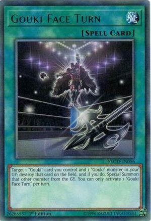 Gouki Face Turn (FLOD-EN056) - Flames of Destruction Unlimited - Premium Yugioh Single from Konami - Just $0.21! Shop now at Game Crave Tournament Store