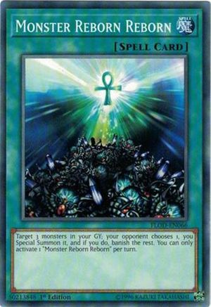 Monster Reborn Reborn (FLOD-EN066) - Flames of Destruction 1st Edition - Premium Yugioh Single from Konami - Just $0.25! Shop now at Game Crave Tournament Store