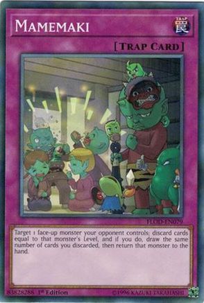 Mamemaki (FLOD-EN079) - Flames of Destruction Unlimited - Premium Yugioh Single from Konami - Just $0.25! Shop now at Game Crave Tournament Store