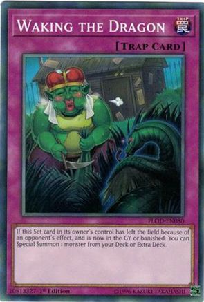 Waking the Dragon (FLOD-EN080) - Flames of Destruction Unlimited - Premium Yugioh Single from Konami - Just $0.26! Shop now at Game Crave Tournament Store