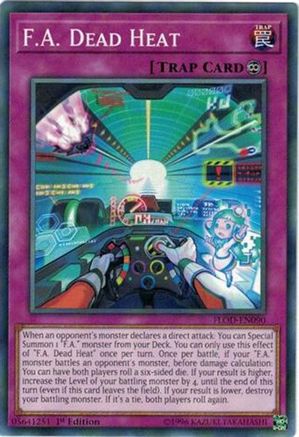 F.A. Dead Heat (FLOD-EN090) - Flames of Destruction 1st Edition - Premium Yugioh Single from Konami - Just $0.25! Shop now at Game Crave Tournament Store