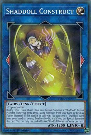 Shaddoll Construct (FLOD-EN095) - Flames of Destruction 1st Edition - Premium Yugioh Single from Konami - Just $0.25! Shop now at Game Crave Tournament Store