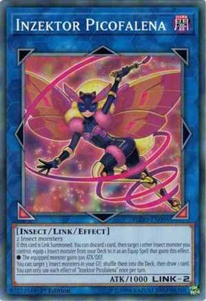 Inzektor Picofalena (FLOD-EN096) - Flames of Destruction 1st Edition - Premium Yugioh Single from Konami - Just $0.25! Shop now at Game Crave Tournament Store