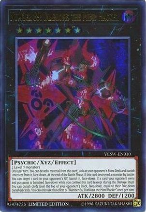 Number 89: Diablosis the Mind Hacker (YCSW-EN010) - Yu-Gi-Oh! Championship Series Prize Cards - Premium Yugioh Single from Konami - Just $0! Shop now at Game Crave Tournament Store