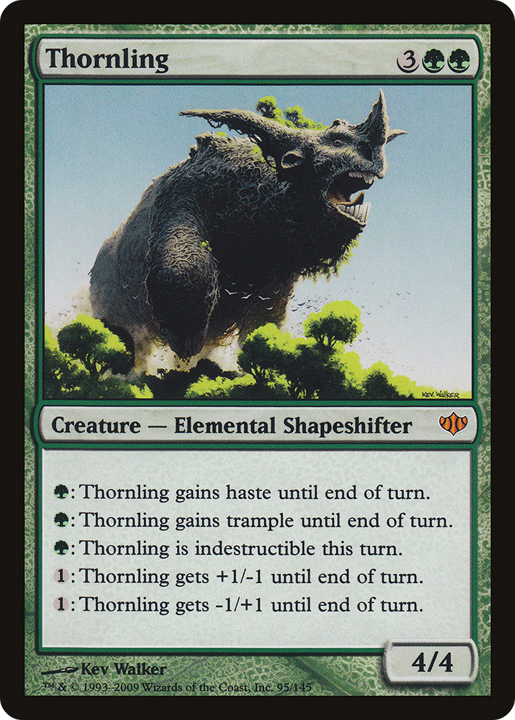 Thornling (CON-095) - Conflux - Premium MTG Single from Wizards of the Coast - Just $0.88! Shop now at Game Crave Tournament Store