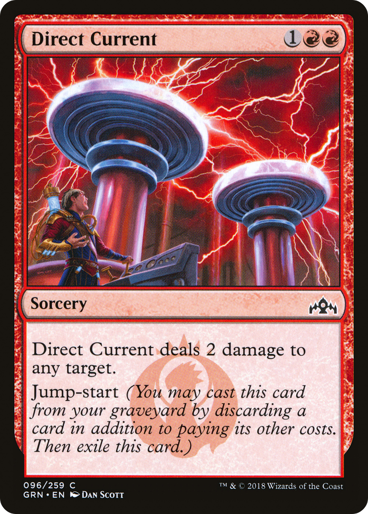 Direct Current (GRN-096) - Guilds of Ravnica - Premium MTG Single from Wizards of the Coast - Just $0.25! Shop now at Game Crave Tournament Store