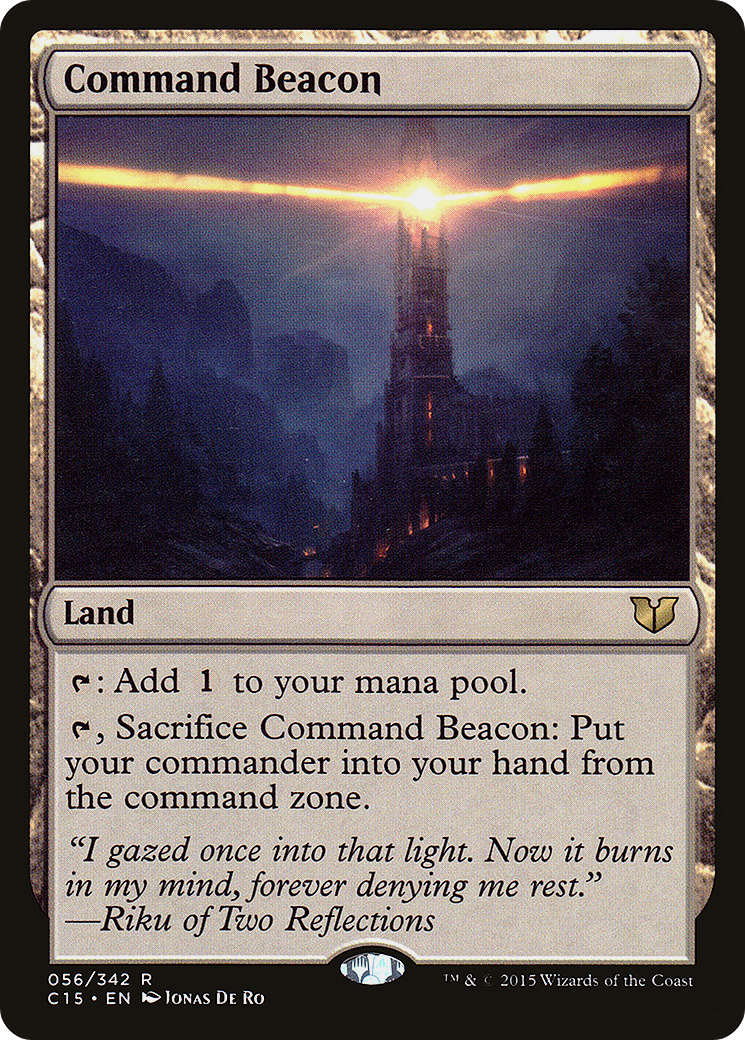 Command Beacon (C15-056) - Commander 2015 - Premium MTG Single from Wizards of the Coast - Just $6.12! Shop now at Game Crave Tournament Store