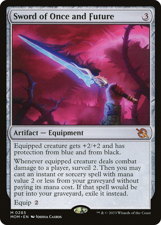 Sword of Once and Future (MOM-265) - March of the Machine - Premium MTG Single from Wizards of the Coast - Just $1! Shop now at Game Crave Tournament Store