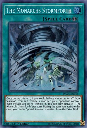 The Monarchs Stormforth (DASA-EN044) - Dark Saviors 1st Edition - Premium Yugioh Single from Konami - Just $0.25! Shop now at Game Crave Tournament Store