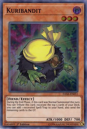 Kuribandit (DASA-EN051) - Dark Saviors Unlimited - Premium Yugioh Single from Konami - Just $0.08! Shop now at Game Crave Tournament Store