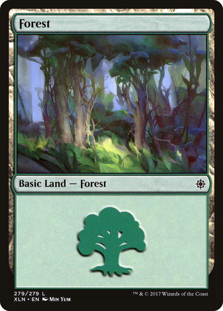 Forest (XLN-279) - Ixalan - Premium MTG Single from Wizards of the Coast - Just $0.08! Shop now at Game Crave Tournament Store