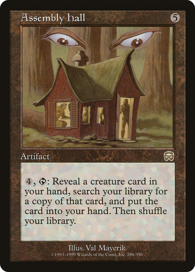 Assembly Hall (MMQ-286) - Mercadian Masques - Premium MTG Single from Wizards of the Coast - Just $0.09! Shop now at Game Crave Tournament Store
