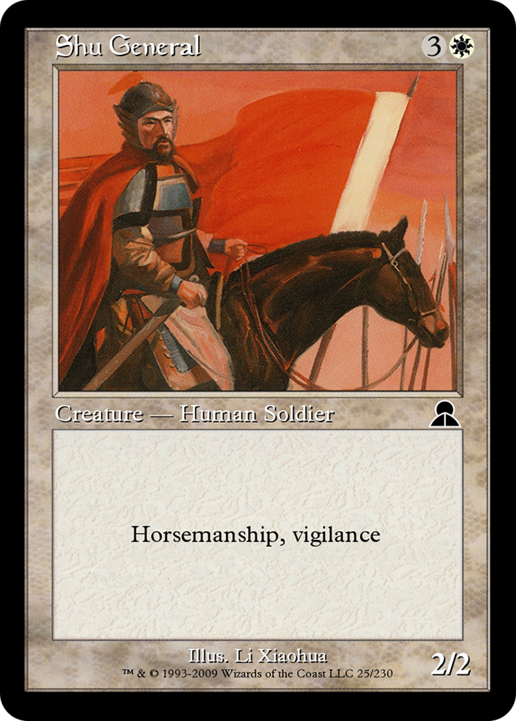 Shu General (ME3-025) - Masters Edition III - Premium MTG Single from Wizards of the Coast - Just $0! Shop now at Game Crave Tournament Store