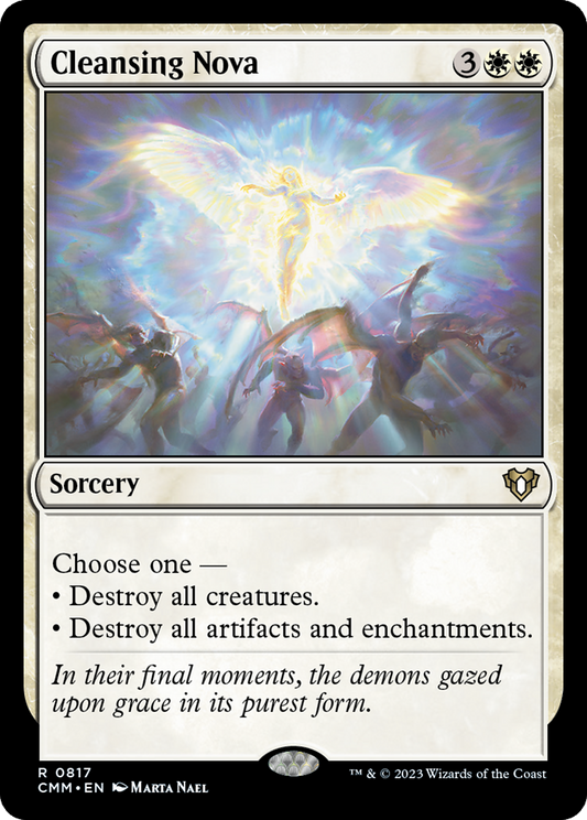 Cleansing Nova (CMM-817) - Commander Masters - Premium MTG Single from Wizards of the Coast - Just $0.20! Shop now at Game Crave Tournament Store