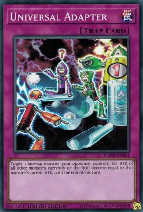 Universal Adapter (FLOD-ENSE4) - Flames of Destruction Limited - Premium Yugioh Single from Konami - Just $0.08! Shop now at Game Crave Tournament Store