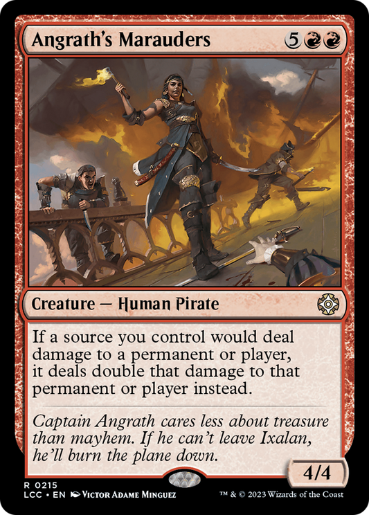 Angrath's Marauders (LCC-215) - The Lost Caverns of Ixalan Commander - Premium MTG Single from Wizards of the Coast - Just $0.08! Shop now at Game Crave Tournament Store