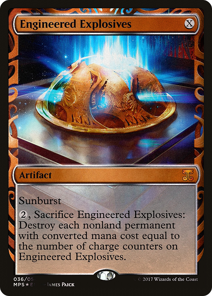 Engineered Explosives (MPS-036) - Kaladesh Inventions Foil - Premium MTG Single from Wizards of the Coast - Just $14.97! Shop now at Game Crave Tournament Store