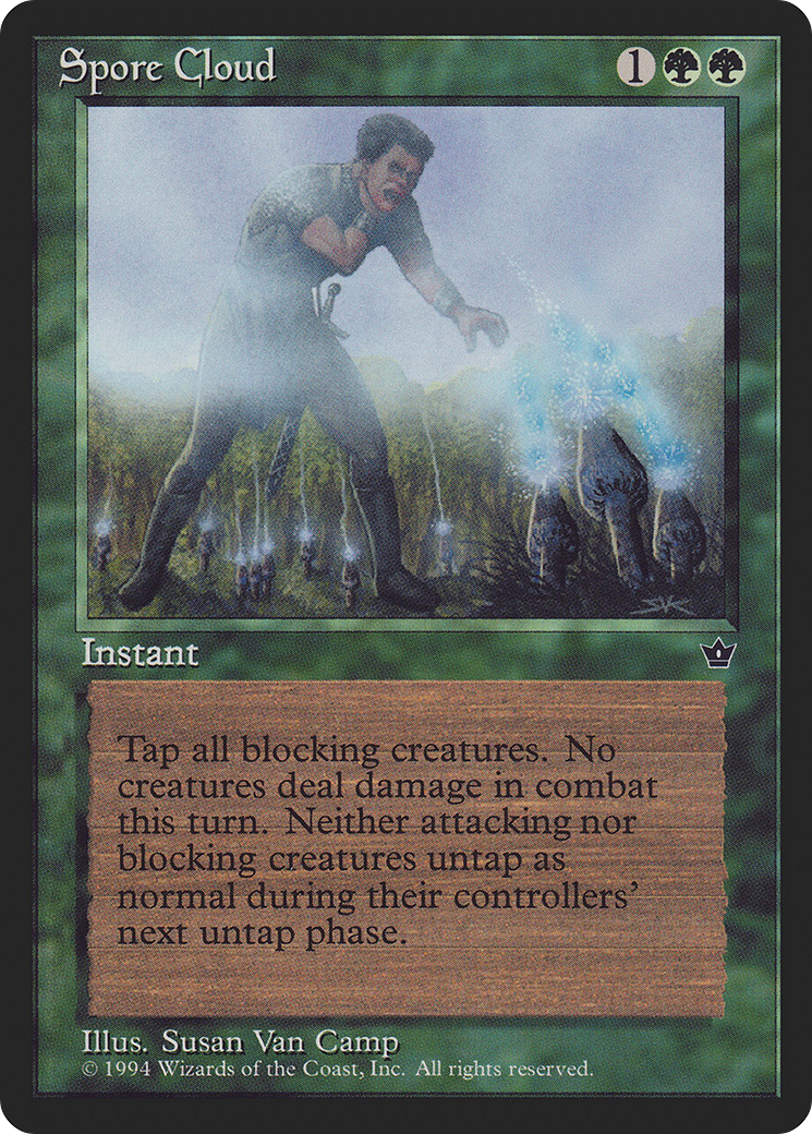 Spore Cloud (FEM-72A) - Fallen Empires - Premium MTG Single from Wizards of the Coast - Just $0.25! Shop now at Game Crave Tournament Store