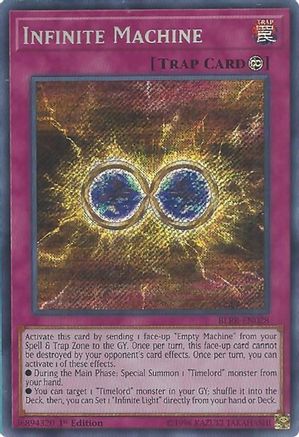 Infinite Machine (BLRR-EN028) - Battles of Legend: Relentless Revenge 1st Edition - Premium Yugioh Single from Konami - Just $0.40! Shop now at Game Crave Tournament Store