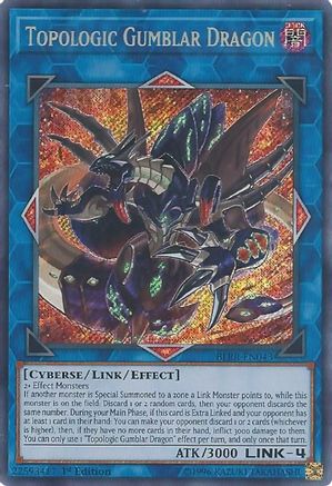 Topologic Gumblar Dragon (BLRR-EN043) - Battles of Legend: Relentless Revenge 1st Edition - Premium Yugioh Single from Konami - Just $2.48! Shop now at Game Crave Tournament Store