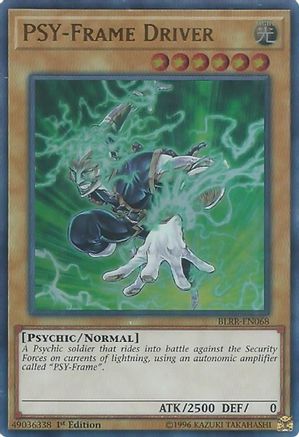 PSY-Frame Driver (BLRR-EN068) - Battles of Legend: Relentless Revenge 1st Edition - Premium Yugioh Single from Konami - Just $0.74! Shop now at Game Crave Tournament Store