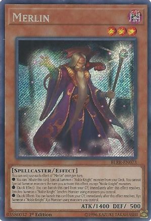 Merlin (BLRR-EN073) - Battles of Legend: Relentless Revenge 1st Edition - Premium Yugioh Single from Konami - Just $0.74! Shop now at Game Crave Tournament Store