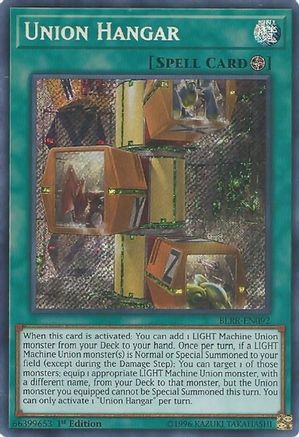 Union Hangar (BLRR-EN092) - Battles of Legend: Relentless Revenge 1st Edition - Premium Yugioh Single from Konami - Just $3.39! Shop now at Game Crave Tournament Store