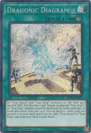Dragonic Diagram (BLRR-EN096) - Battles of Legend: Relentless Revenge 1st Edition - Premium Yugioh Single from Konami - Just $1.24! Shop now at Game Crave Tournament Store