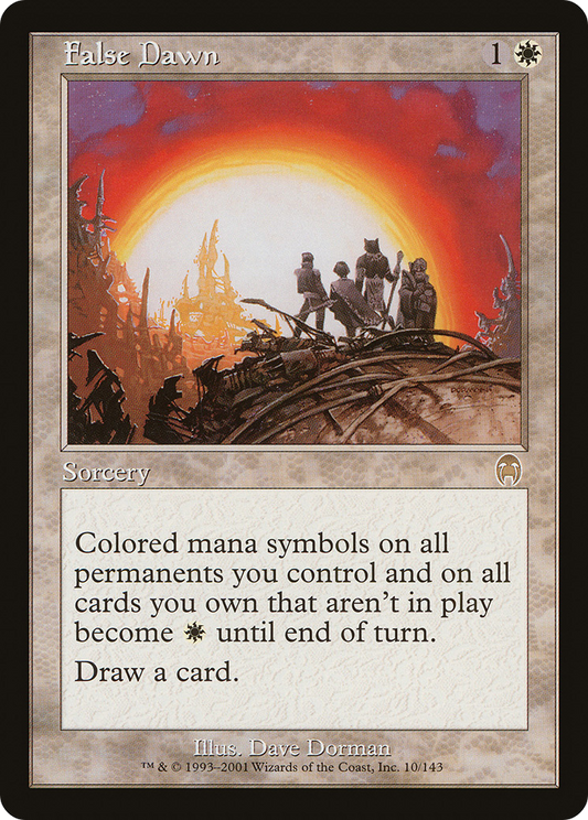 False Dawn (APC-010) - Apocalypse - Premium MTG Single from Wizards of the Coast - Just $0.08! Shop now at Game Crave Tournament Store