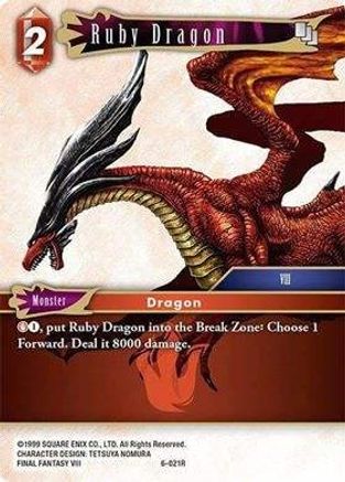 Ruby Dragon (OPUS VI) - Premium Final Fantasy Single from Opus VI - Just $0.25! Shop now at Game Crave Tournament Store