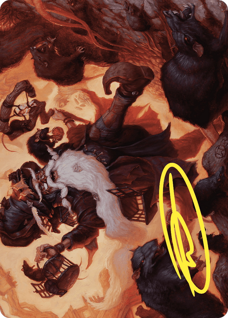 Tattered Ratter // Tattered Ratter (AWOE-020) - Wilds of Eldraine Art Series (Borderless) - Premium MTG Single from Wizards of the Coast - Just $0! Shop now at Game Crave Tournament Store