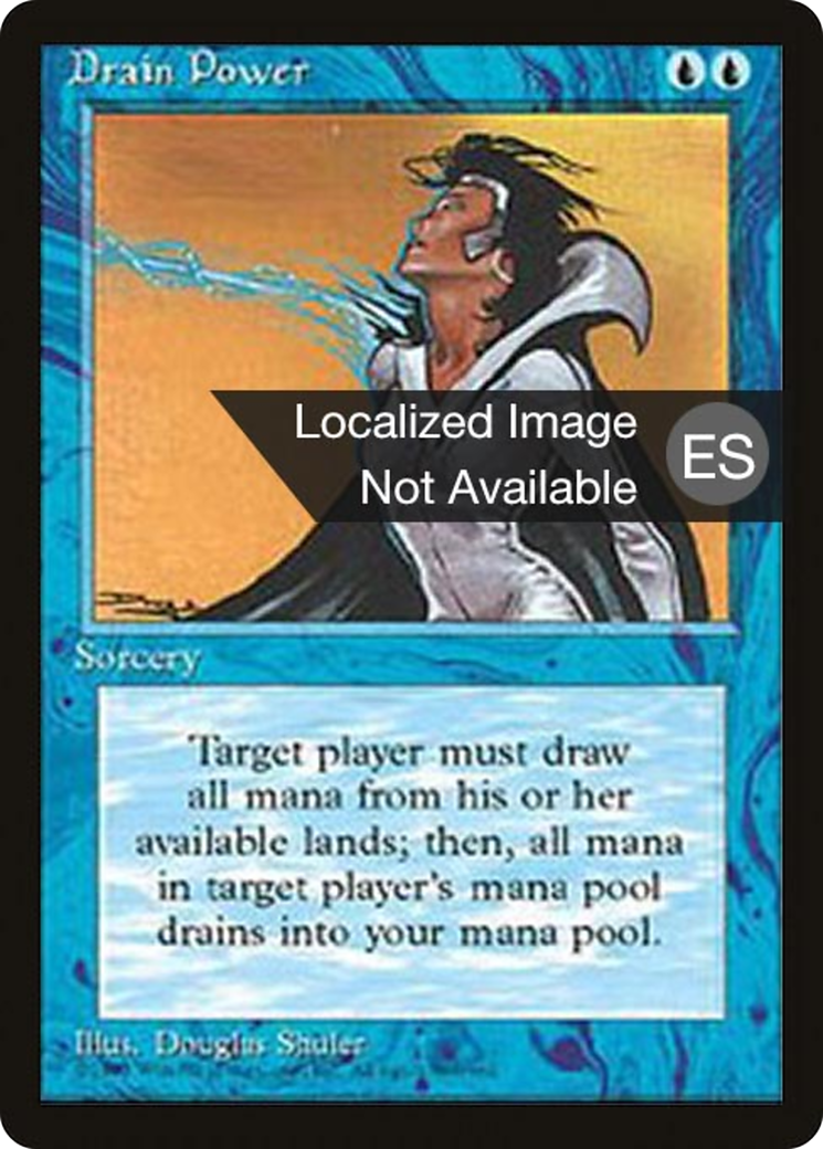 Drain Power (4BB-067) - Fourth Edition Foreign Black Border - Premium MTG Single from Wizards of the Coast - Just $4! Shop now at Game Crave Tournament Store