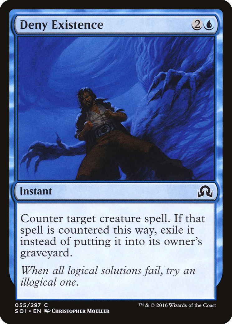 Deny Existence (SOI-055) - Shadows over Innistrad - Premium MTG Single from Wizards of the Coast - Just $0.25! Shop now at Game Crave Tournament Store