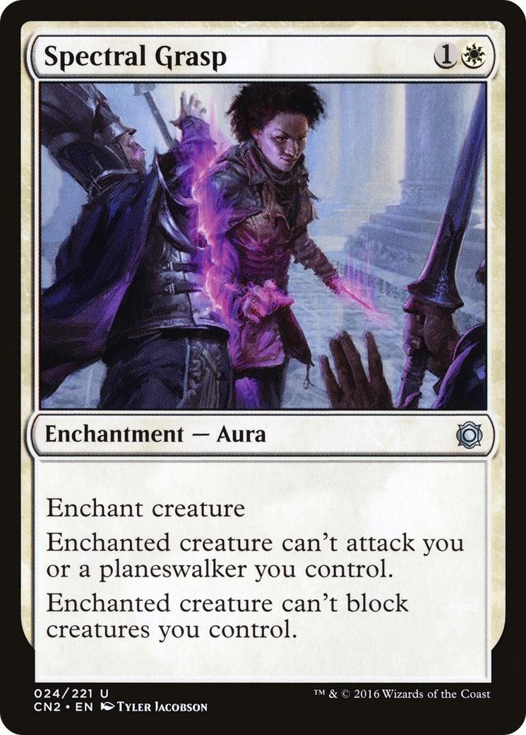 Spectral Grasp (CN2-024) - Conspiracy: Take the Crown - Premium MTG Single from Wizards of the Coast - Just $0.08! Shop now at Game Crave Tournament Store