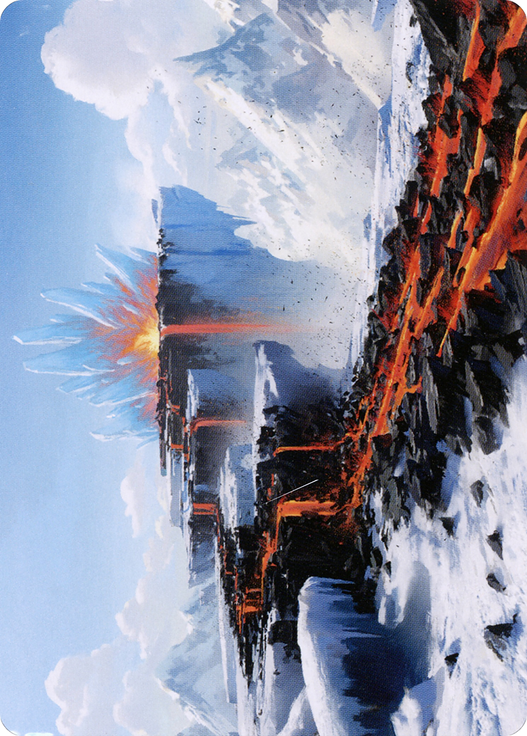 Surtland Frostpyre // Surtland Frostpyre (AKHM-075) - Kaldheim Art Series (Borderless) - Premium MTG Single from Wizards of the Coast - Just $0! Shop now at Game Crave Tournament Store