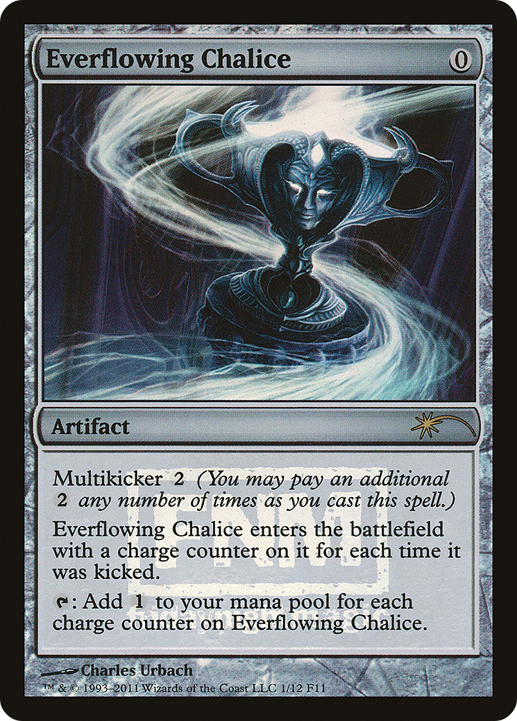 Everflowing Chalice (F11-001) - Friday Night Magic 2011 Foil - Premium MTG Single from Wizards of the Coast - Just $2.15! Shop now at Game Crave Tournament Store