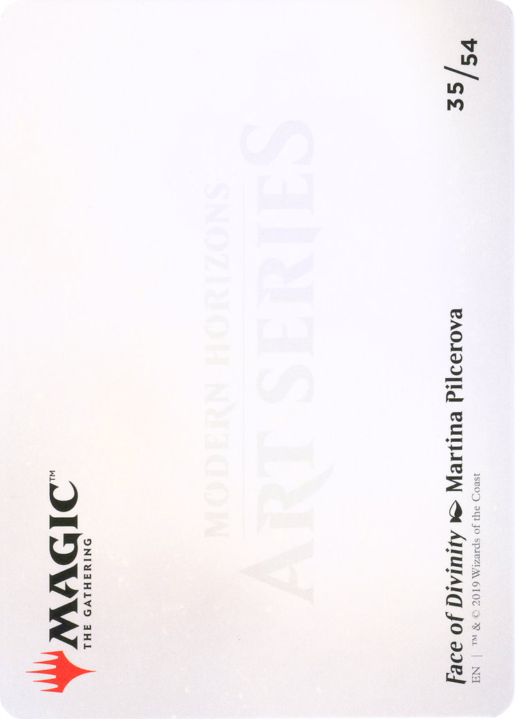 Face of Divinity // Face of Divinity (AMH1-035) - Modern Horizons Art Series (Borderless) - Premium MTG Single from Wizards of the Coast - Just $0! Shop now at Game Crave Tournament Store