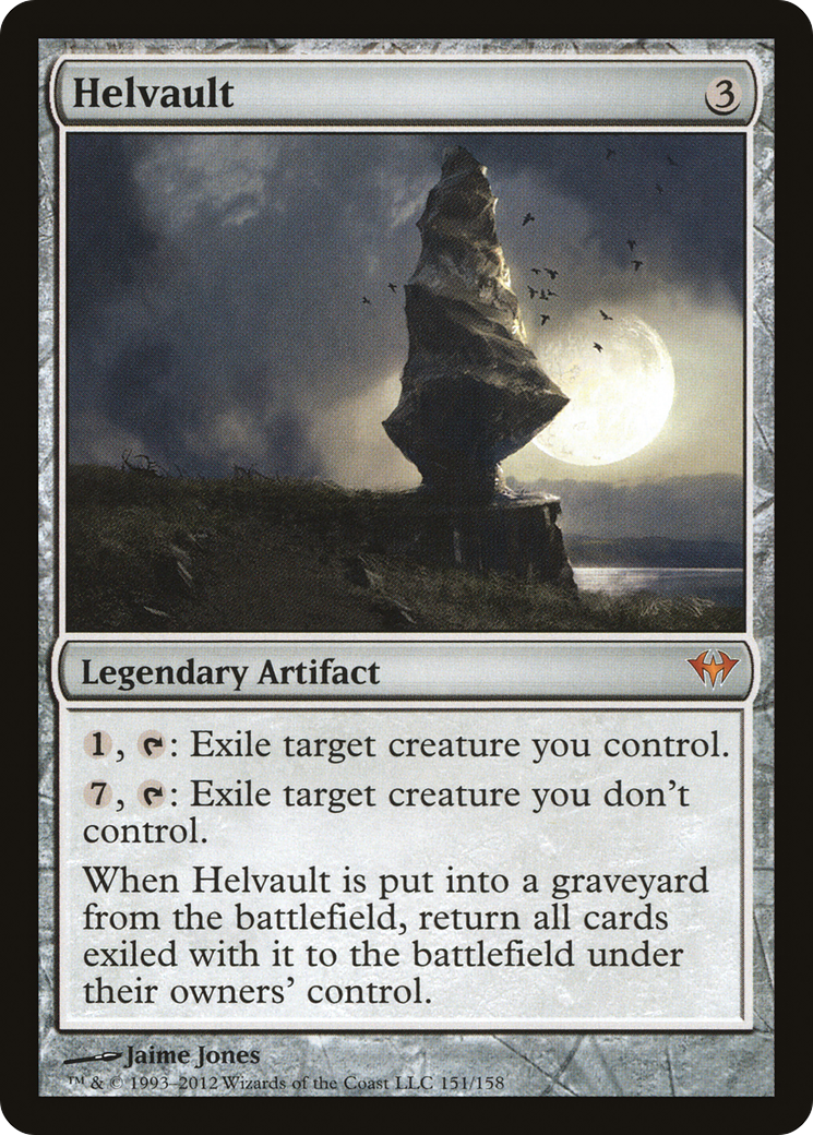 Helvault (DKA-151) - Dark Ascension Foil - Premium MTG Single from Wizards of the Coast - Just $0.15! Shop now at Game Crave Tournament Store