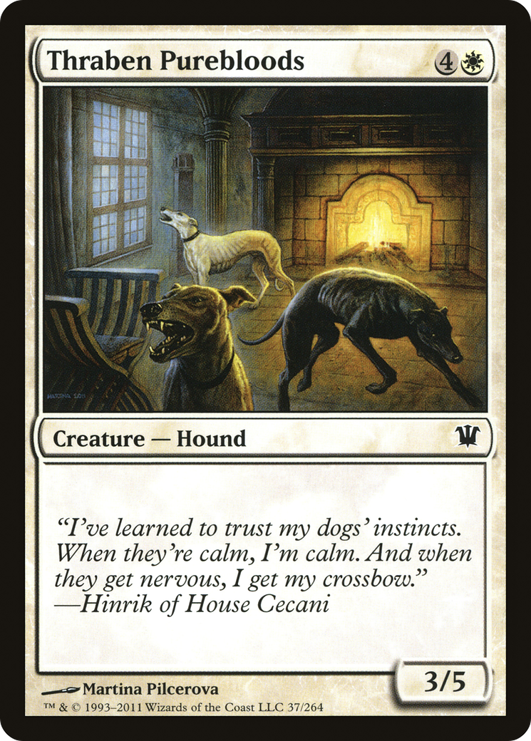 Thraben Purebloods (ISD-037) - Innistrad Foil - Premium MTG Single from Wizards of the Coast - Just $0.09! Shop now at Game Crave Tournament Store