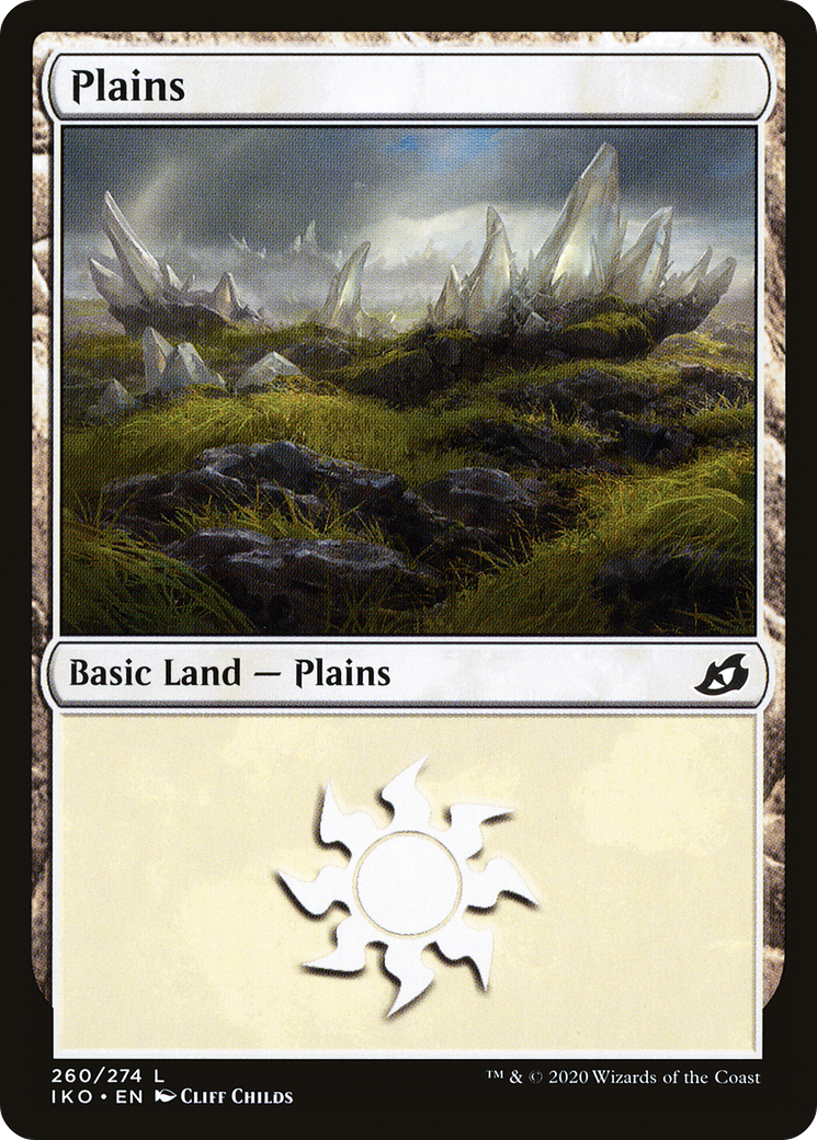 Plains (IKO-260) - Ikoria: Lair of Behemoths - Premium MTG Single from Wizards of the Coast - Just $0.52! Shop now at Game Crave Tournament Store