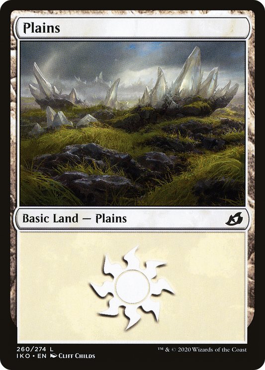 Plains (IKO-260) - Ikoria: Lair of Behemoths - Premium MTG Single from Wizards of the Coast - Just $0.52! Shop now at Game Crave Tournament Store
